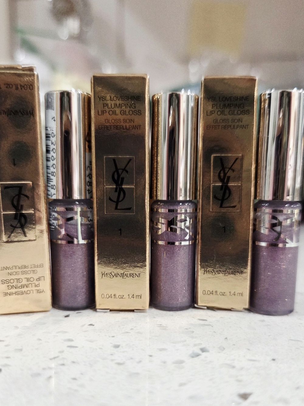 Yves Saint Laurent YSL LoveShine Plumping Lip Oil Gloss —THUNDER STEALER X3